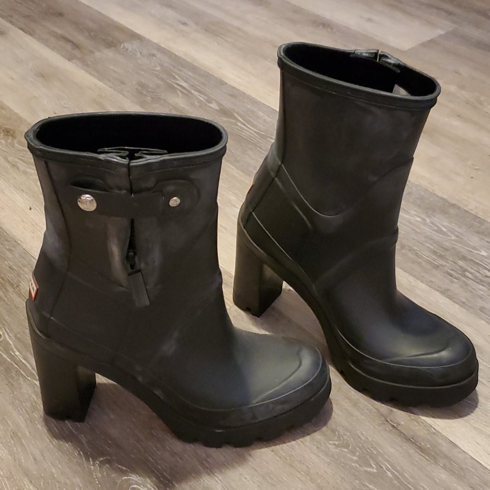 Hunter Heel Boots
